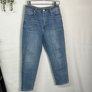 FOREVER 21 | Women's High Waisted Mom Jeans Button Up Size 31 EUC